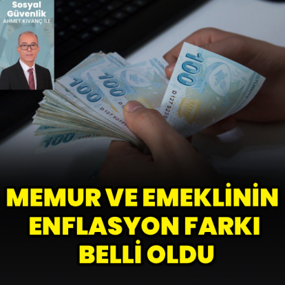 Maaş zamlarında 5 aylık enflasyon farkı belli oldu