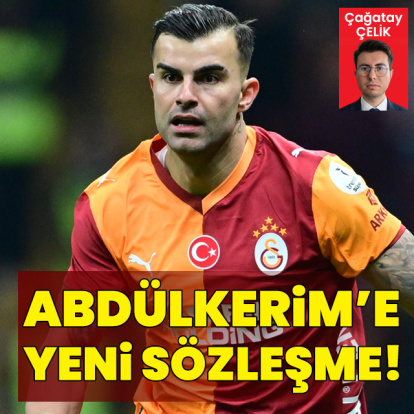 G.Saray'dan Abdülkerim'e yeni sözleşme!