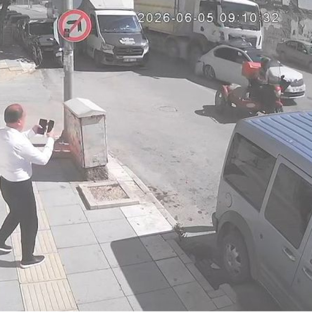 Kamyon 10 araca çarptı! Yaralılar var!