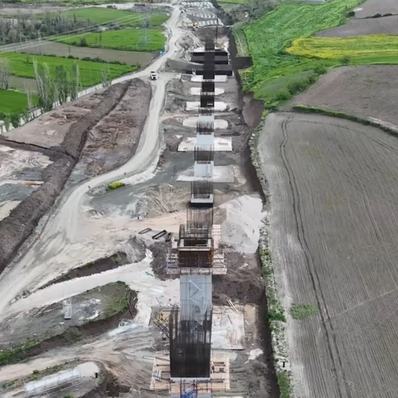 Hızlı tren Samsun'a bir adım daha yaklaştı