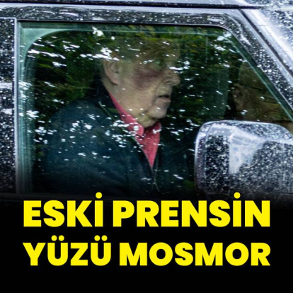 Eski prensin yüzü mosmor