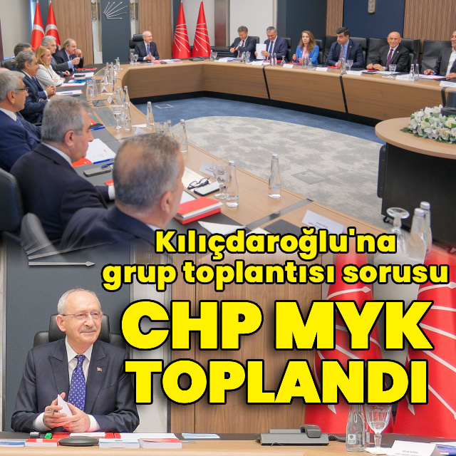 Kılıçdaroğlu'na grup toplantısı sorusu