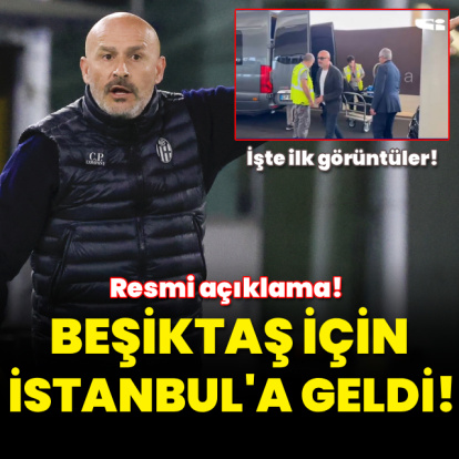 Italiano, Beşiktaş için İstanbul'da!