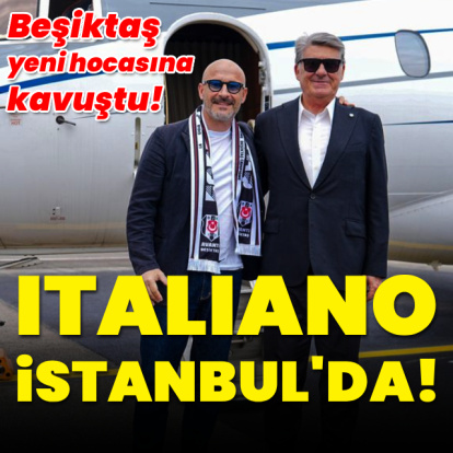 Italiano, Beşiktaş için İstanbul'da!