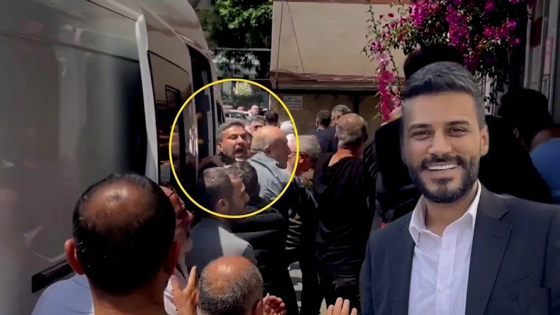 Can Polat'ın Cenazesinde Kavga: Engin Polat Camiden Uzaklaştırıldı