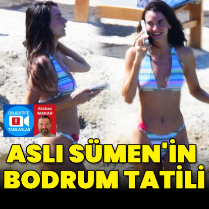 Türkiye Güzeli'nin Bodrum tatili