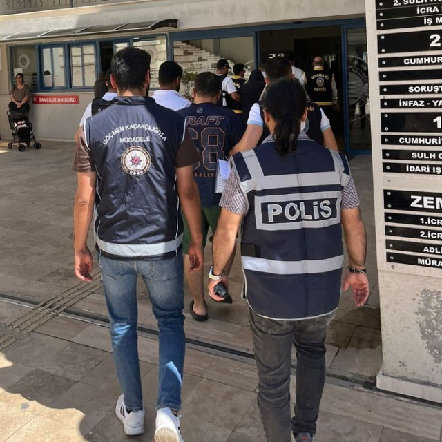 24 ilde göçmen kaçakçılığı: 48 gözaltı