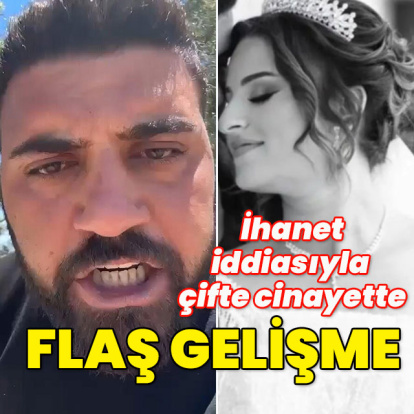 'Yasak aşk' iddiasıyla çifte cinayette flaş gelişme!