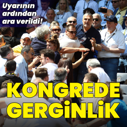 Fenerbahçe'de kongrede gerginlik!