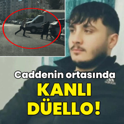 Caddenin ortasında kanlı hesaplaşma!