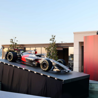 Audi'nin Formula 1 aracı İstanbul'da