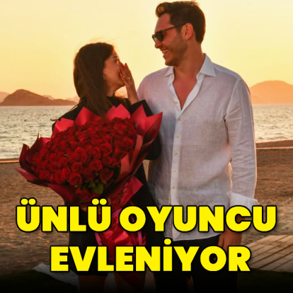 Ünlü oyuncu evleniyor