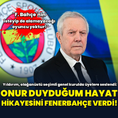 "Onur duyduğum hayat hikayesini bana Fenerbahçe verdi!"