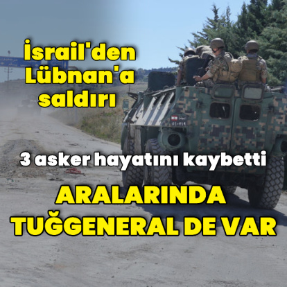 Lübnanlı 2 subay ve 1 asker hayatını kaybetti