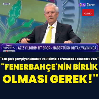 CANLI | Aziz Yıldırım soruları yanıtlıyor
