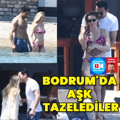 Bodrum'da aşk tazelediler