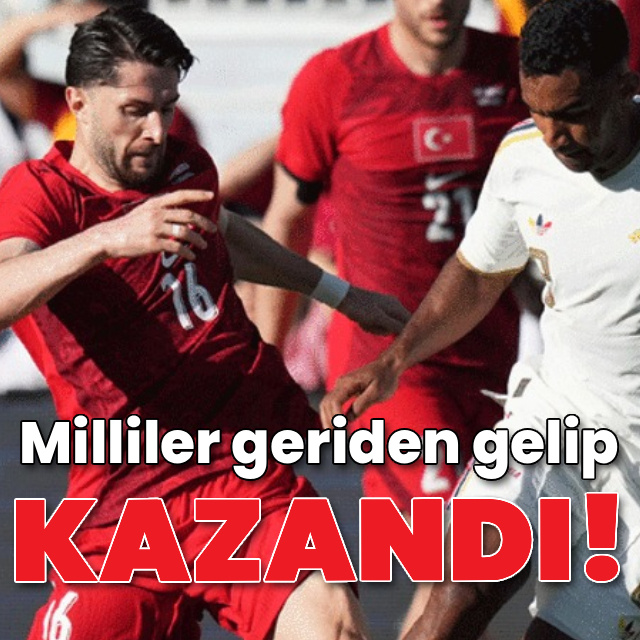 A Milli Futbol Takımı, hazırlık maçlarında hata yapmadı