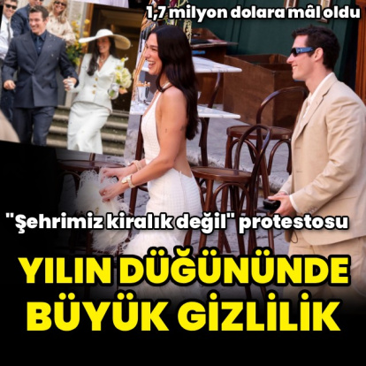 Sicilya'da görkemli düğün