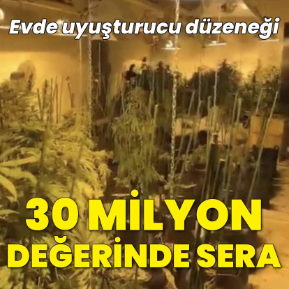 İstanbul'da 30 milyonluk uyuşturucu düzeneği