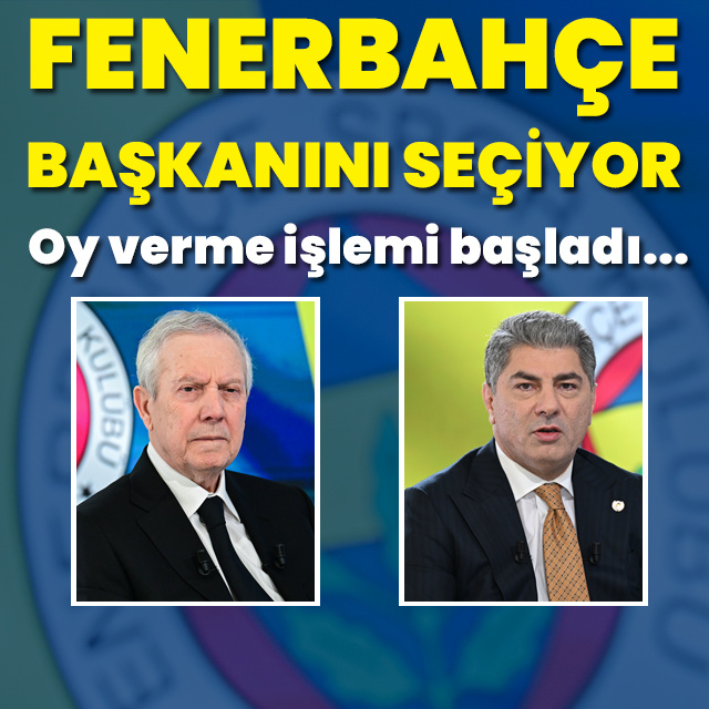 CANLI - Fenerbahçe'de seçim günü