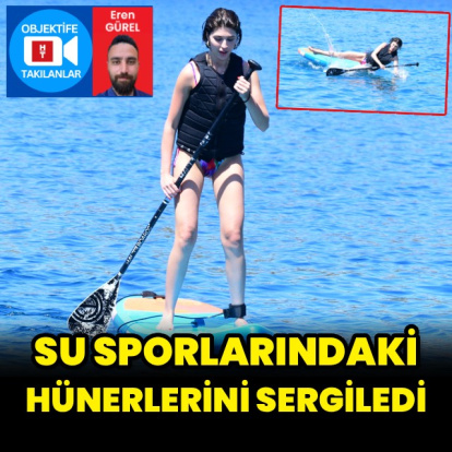 Hünerlerini sergiledi