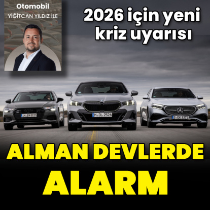 Alman otomotiv devlerinde alarm