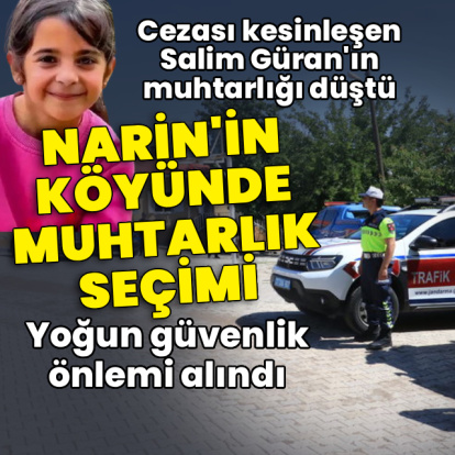 Narin'in köyünde muhtarlık seçimi
