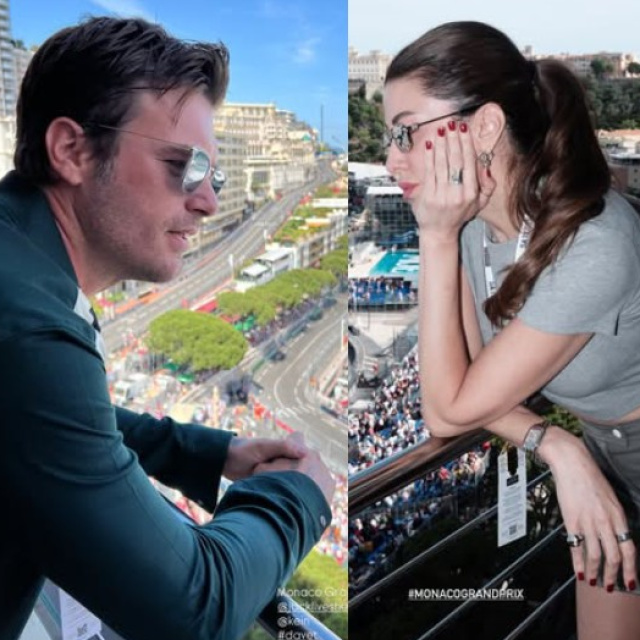 F1 yarışını yerinden takip ettiler