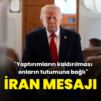 Trump'tan İran mesajı