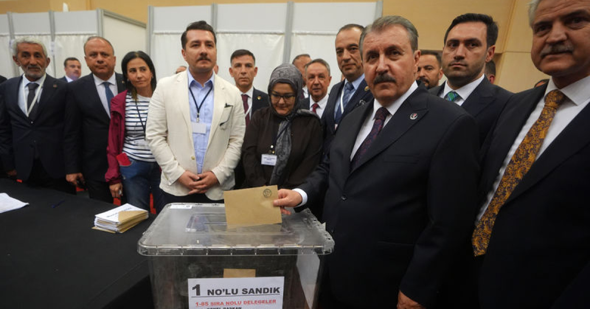 BBP Genel Başkanı Destici'nin konuşması ve Olağan Büyük Kurultay