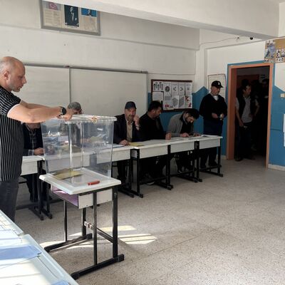 6 beldede sandık başına gidildi