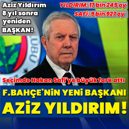 Fenerbahçe'de yeniden Aziz Yıldırım dönemi!