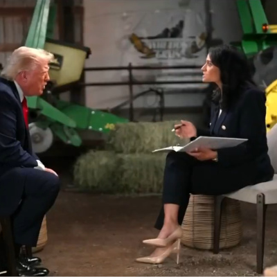 Trump, röportajı yarıda bıraktı
