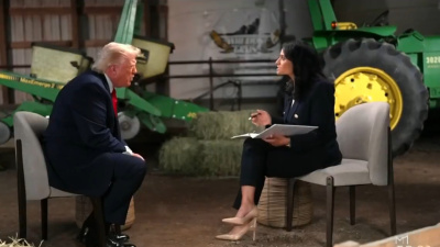 Trump, röportajı yarıda bıraktı