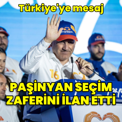 Paşinyan seçim zaferini ilan etti