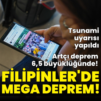 Filipinler'de 7,8 büyüklüğünde deprem!