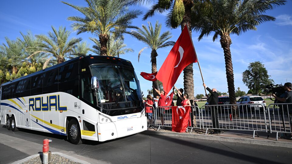 Milli Takım'a Arizona'da coşkulu karşılama