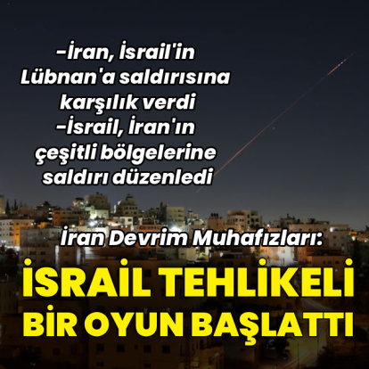 İran-İsrail hattında karşılıklı saldırılar!