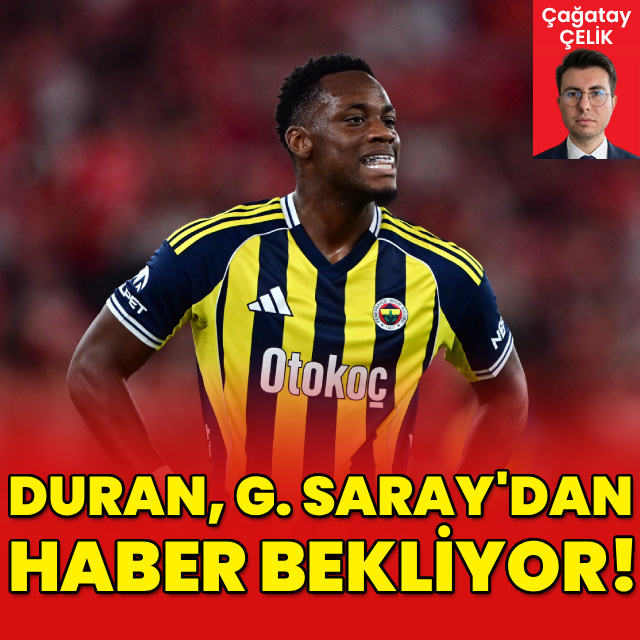 Duran, Galatasaray'dan haber bekliyor!