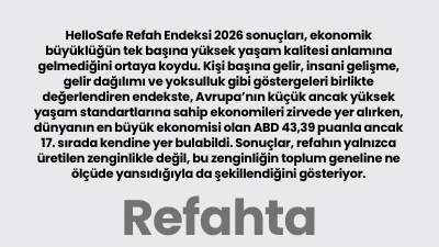 Refahta Avrupa zirvede ABD geride
