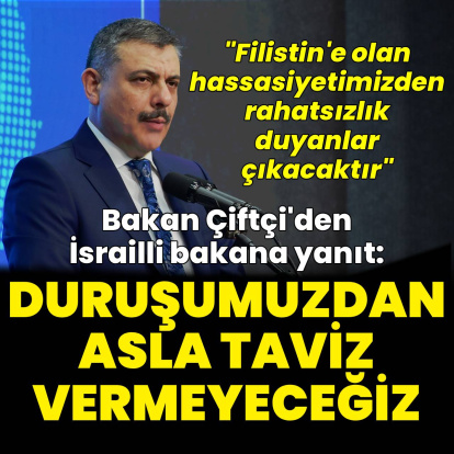 "Duruşumuzdan asla taviz vermeyeceğiz"