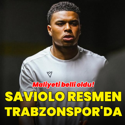 Saviolo resmen Trabzonspor'da!