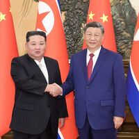 Şi Cinping, Kim Jong Un ile görüştü