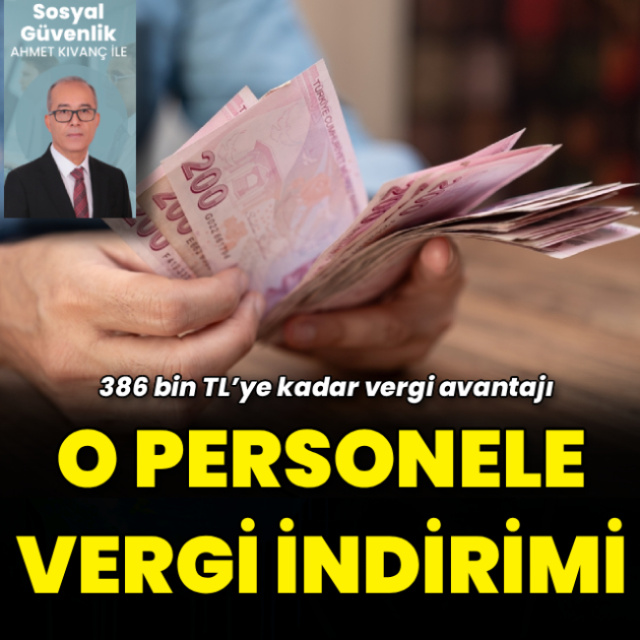 O personele vergi indirimi