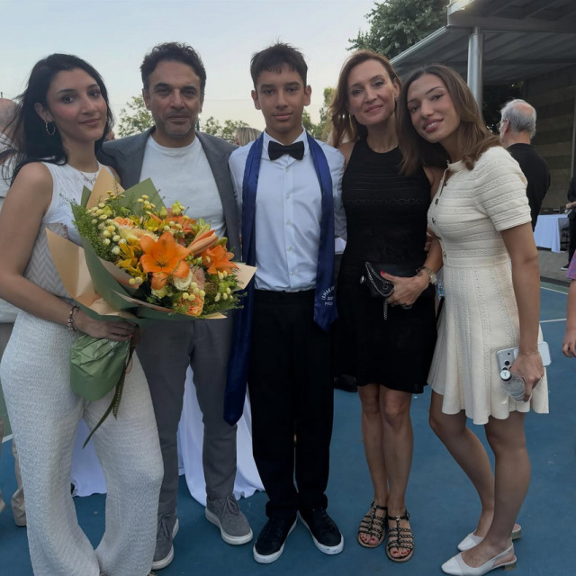 Ünlü çiftin gurur günü