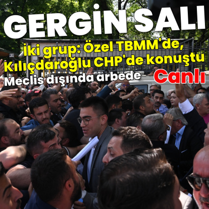 Gergin salı! Kılıçdaroğlu Genel Merkez'de, Özel TBMM'de konuştu