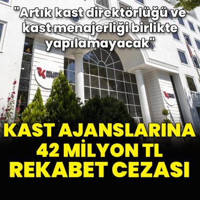 Kast ajanslarına 42 milyon TL ceza