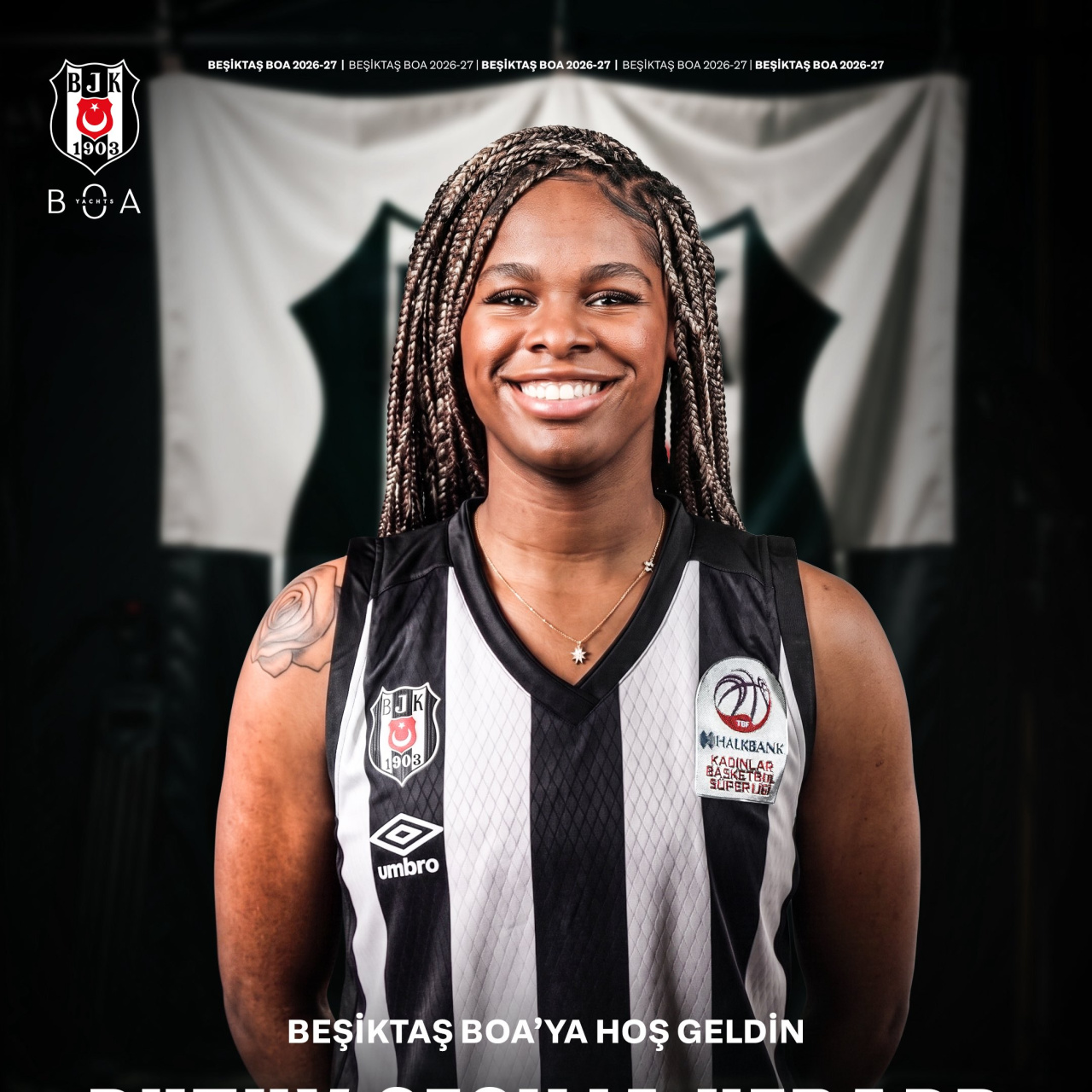 Beşiktaş BOA, Hebard'ı kadrosuna kattı!