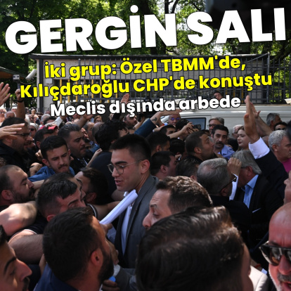 Gergin salı! Kılıçdaroğlu Genel Merkez'de, Özel TBMM'de konuştu