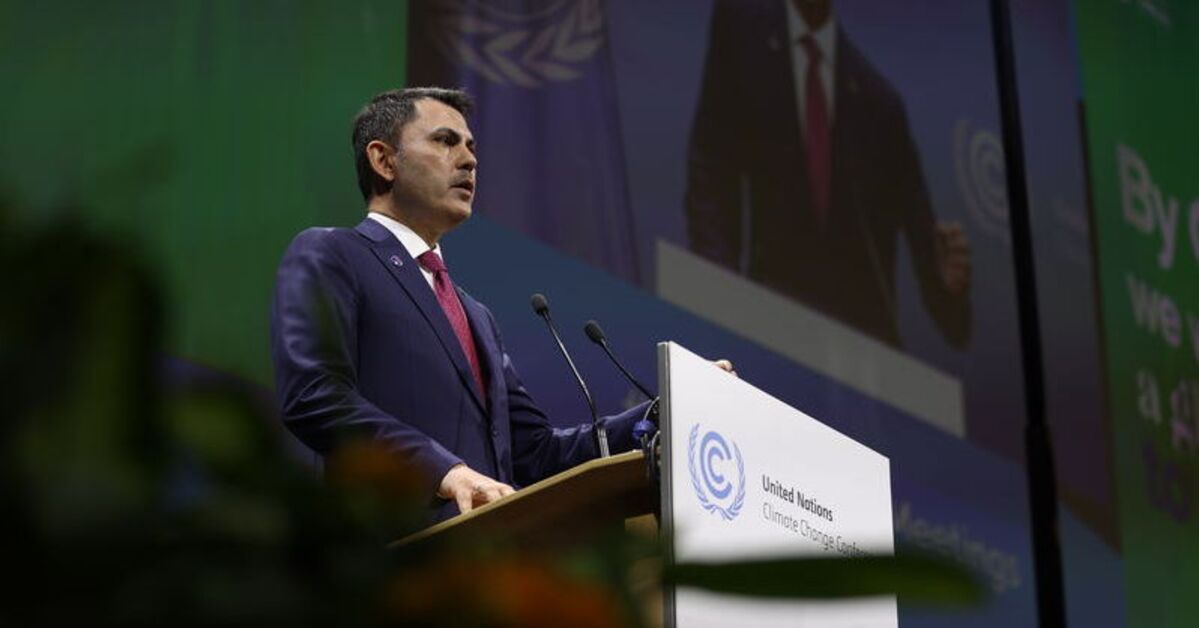 COP31 Başkanı Murat Kurum, iklim eylem çağrısı yapar